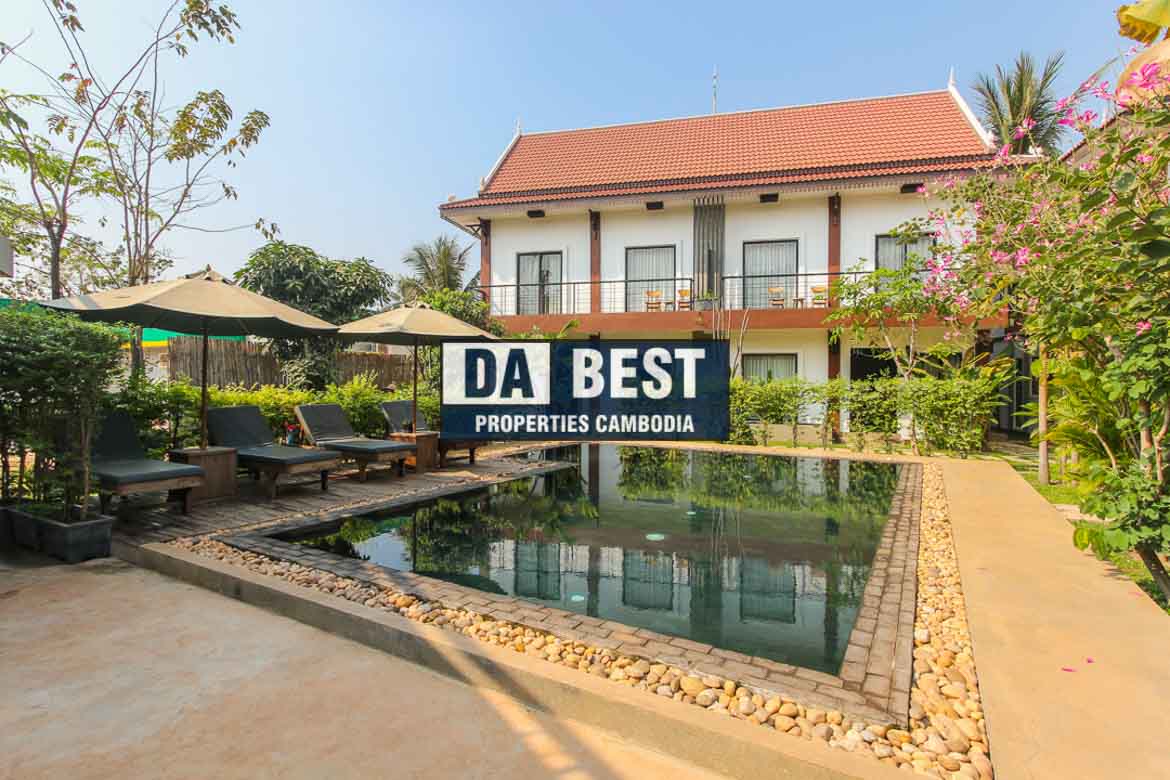 Serviced Apartment for rent in Siem Reap with Swimming Pool