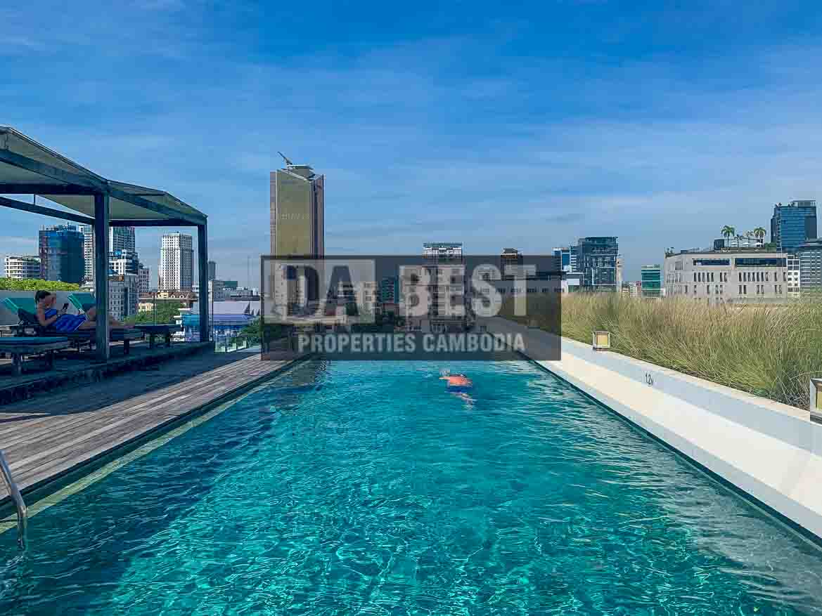 Penthouse 4 Bedroom Apartment for Rent in Phnom Penh- Chakto Mukh