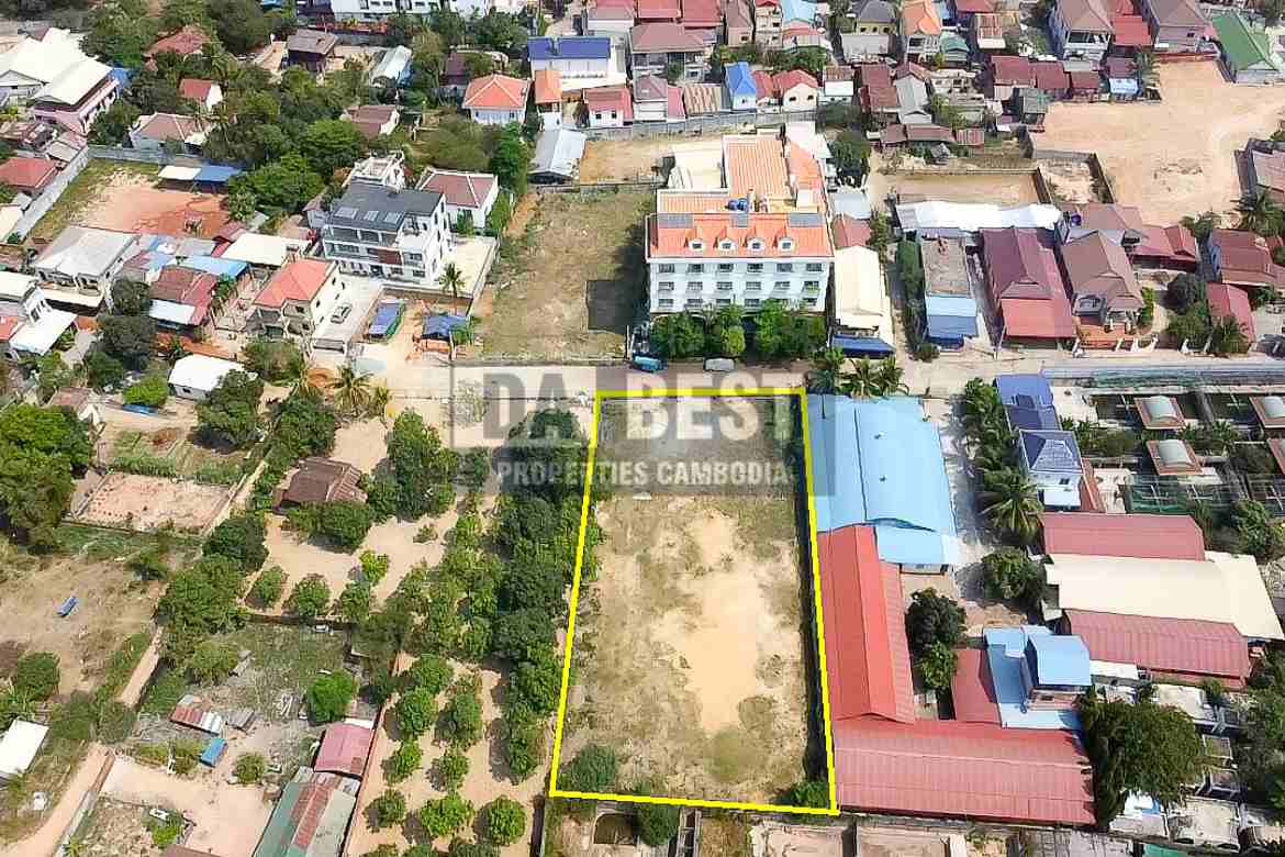 Land for Sale in Siem Reap-Svay Dangkum-closed to old market