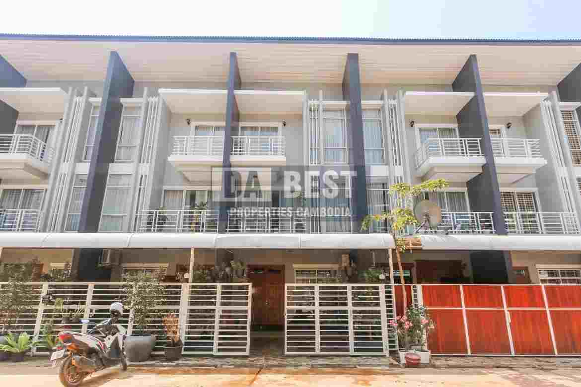 Flat House for Rent in Siem Reap - Svay Dangkum