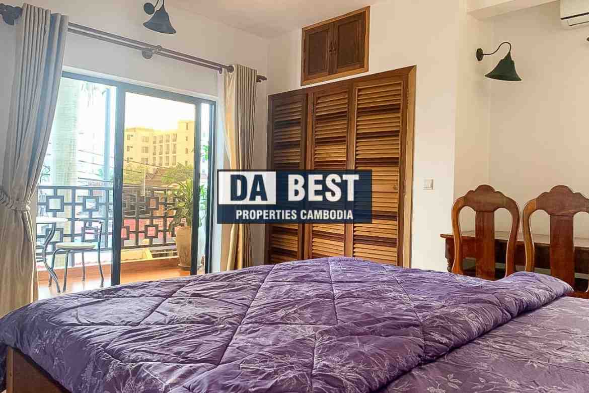 Central 1 Bedroom Apartment for Rent in Siem Reap-Svay Dangkum