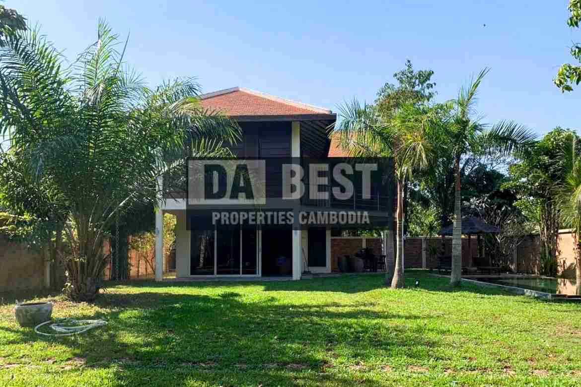 3bedroom Private Villa For Rent in Siem Reap- Svay Dangkum