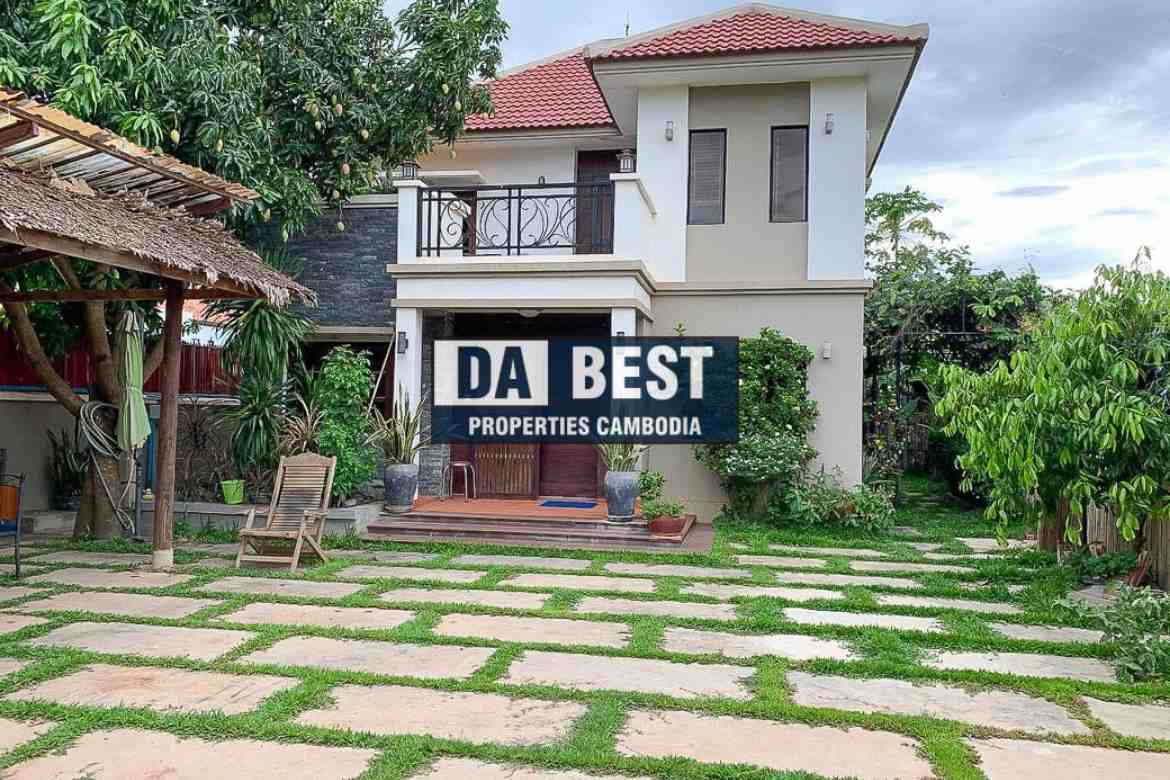 3 Bedroom Villa for Rent in Siem Reap-Sala Kamraeuk