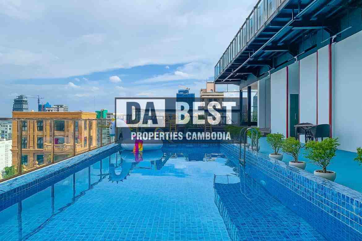 2 Bedroom Apartment for Rent with Swimming pool in Phnom Penh-BKK1
