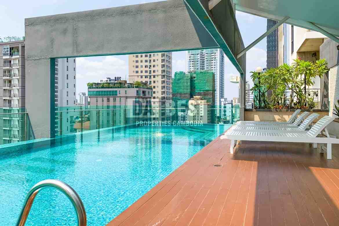 3 Bedroom Apartment for Rent with Swimming pool in Phnom Penh-BKK1