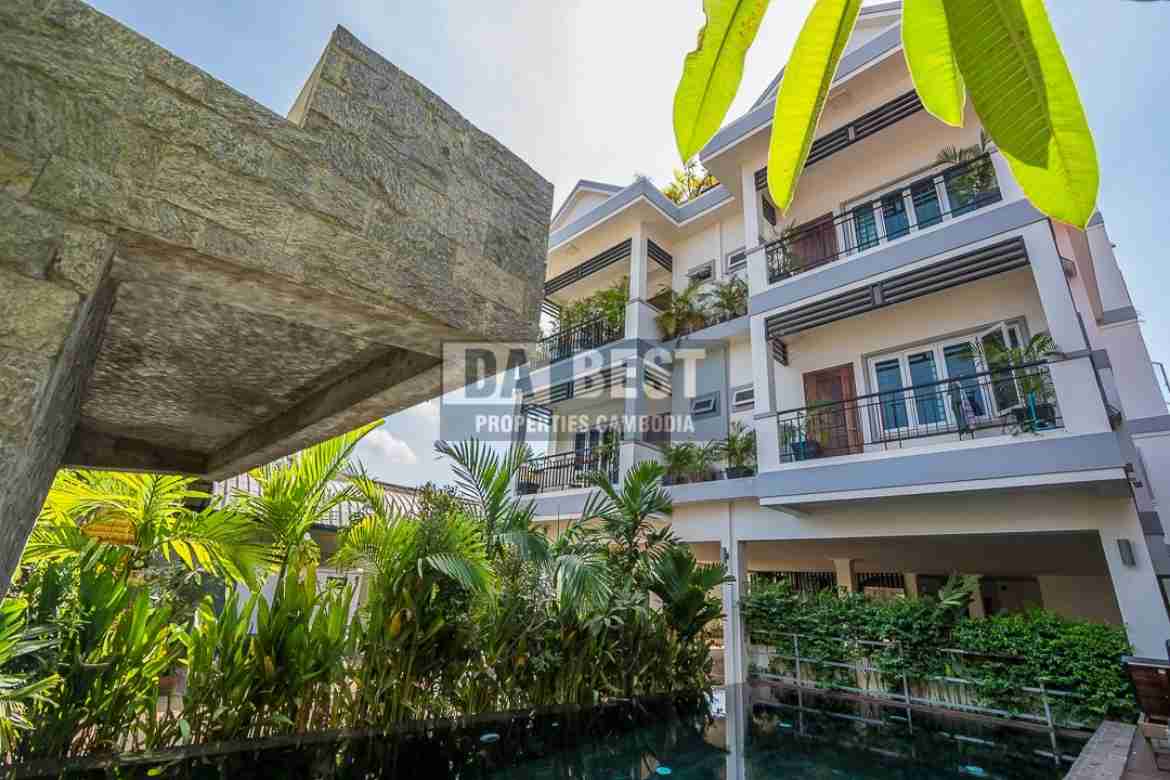 Modern 1 Bedroom Apartment with Pool in Siem Reap - Kouk Chork