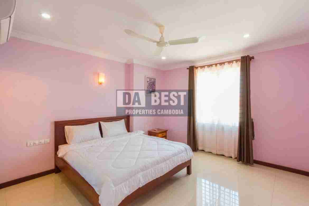 2 Bed, 1 Bath Apartment for Rent in Siem Reap-Sangkat Kouk Chak