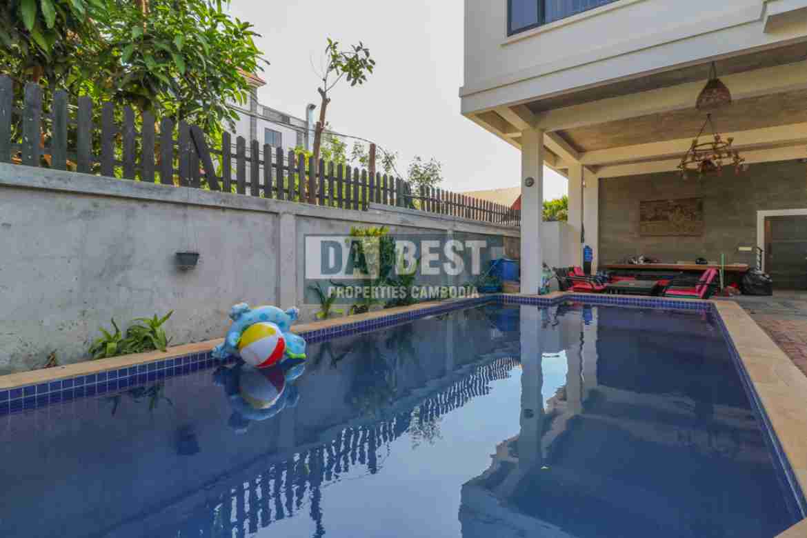 One Bedroom Apartment With Pool For Rent In Siem Reap– Svay Dangkum