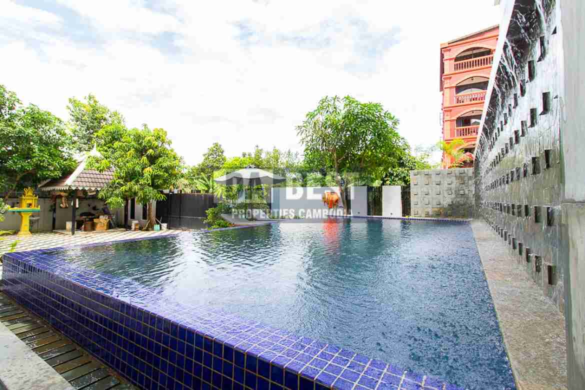 1 Bedroom Apartment With Pool For Rent In Svay Dankum – Svay Dangkum