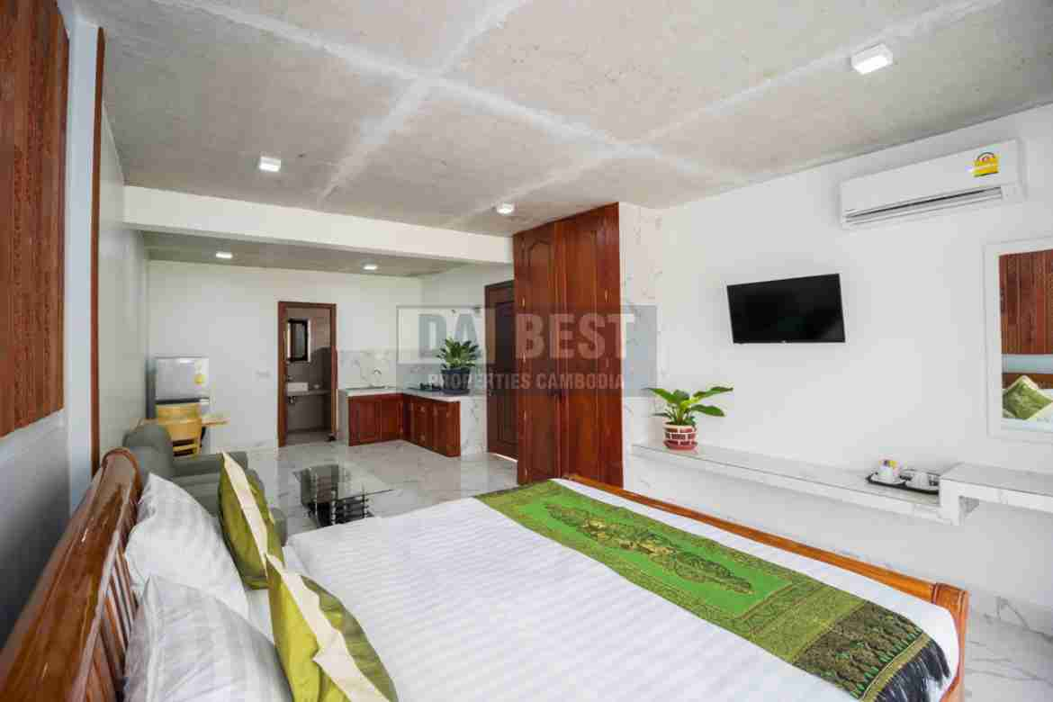 1 Bedroom (Studio) Apartment For Rent In Siem Reap-Sala Kamreauk