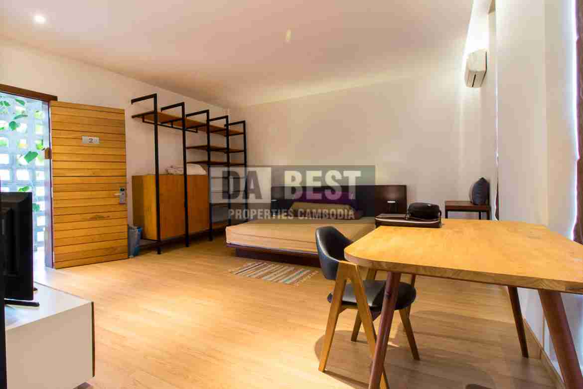 1 Bedroom Apartment (Big Studio) for rent in Siem Reap-Sala Kamreauk