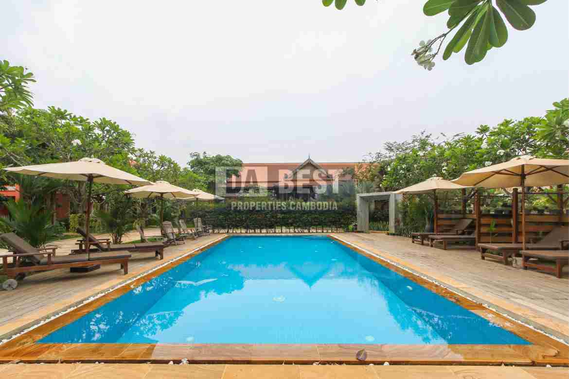 1 Bedroom Apartment With Pool For Rent In Svay Dankum – Svay Dangkum