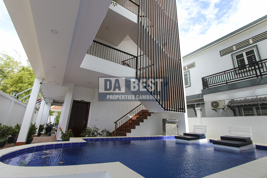 DABEST PROPERTIES: Modern Stylish 1 Bedroom Serviced Apartment For Rent In Siem Reap Near NR6