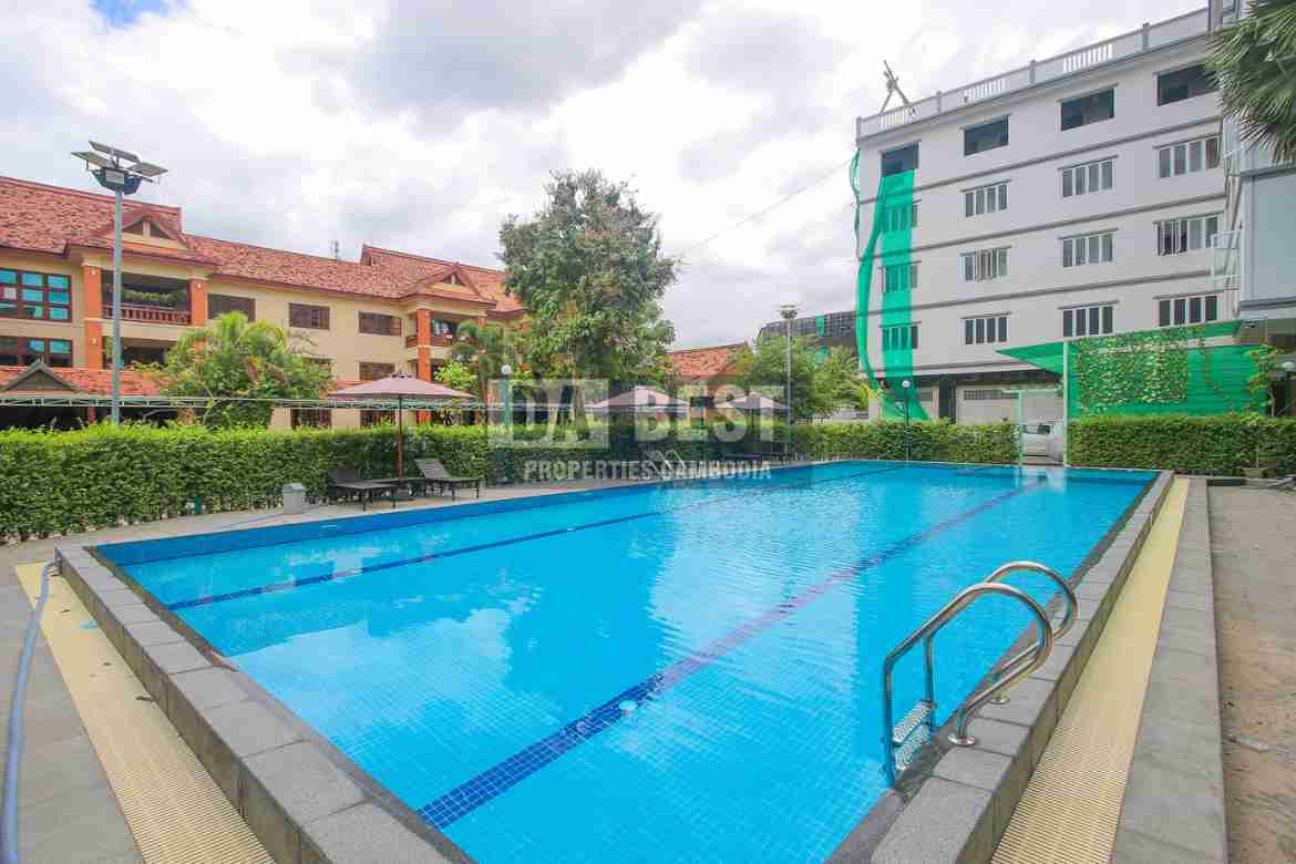 2 Bedroom Apartment With Pool For Rent In Siem Reap-Svay Dangkum