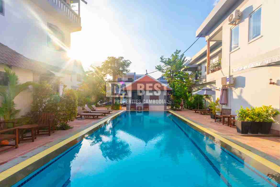 Modern 1 Bedroom Apartment for Rent in Siem Reap – Sala Kamruek