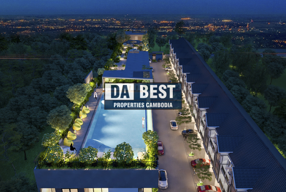 Center 3 Bedroom Condo for Sale in Siem Reap-Closed to town