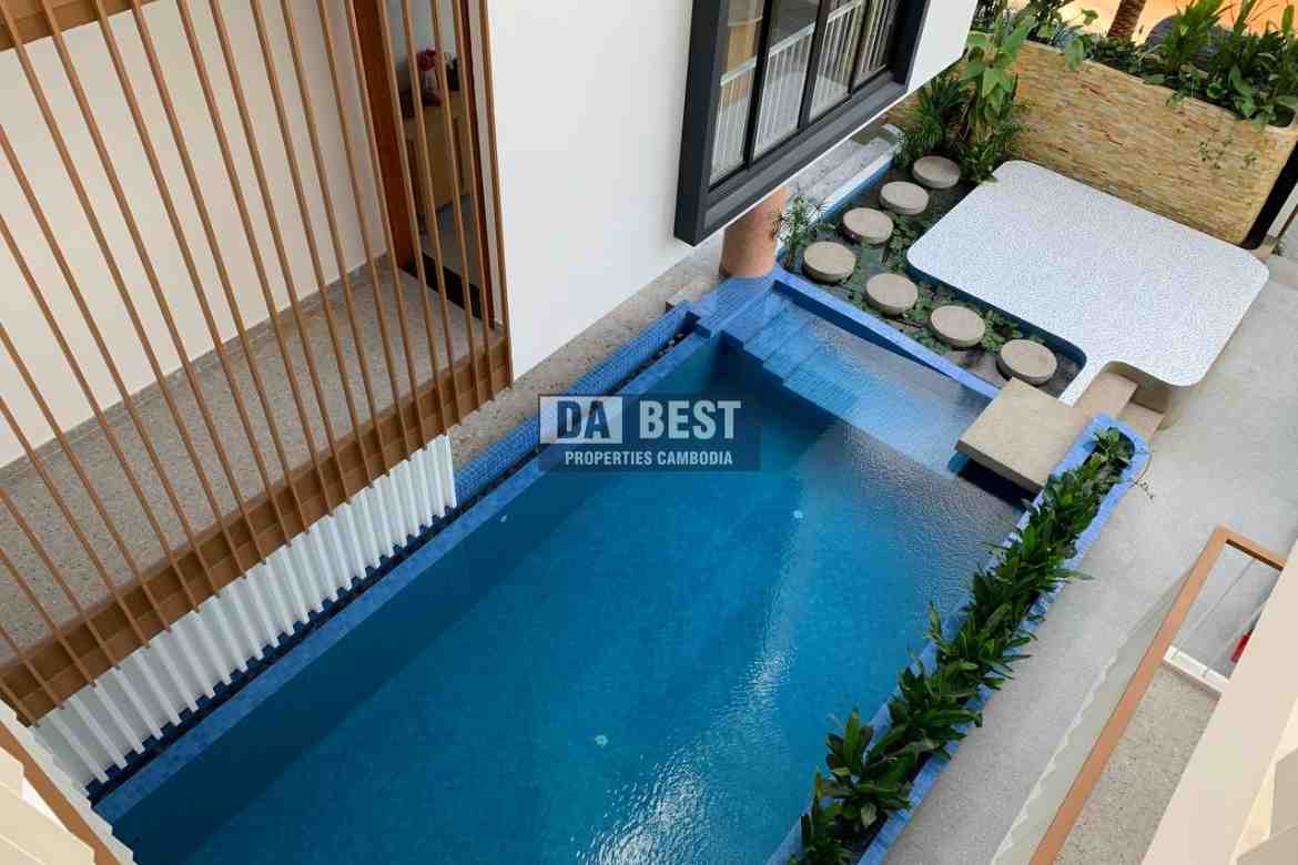 Modern1 Bedroom Apartment For Rent in Siem Reap-SalaKamreuk