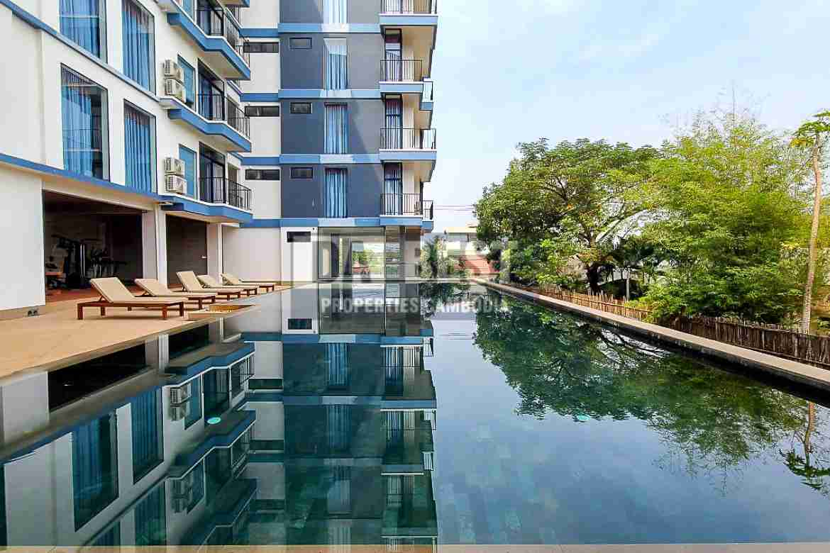 1 Bedroom Apartment With Swimming Pool For Rent In Siem Reap – Sala Kamreuk