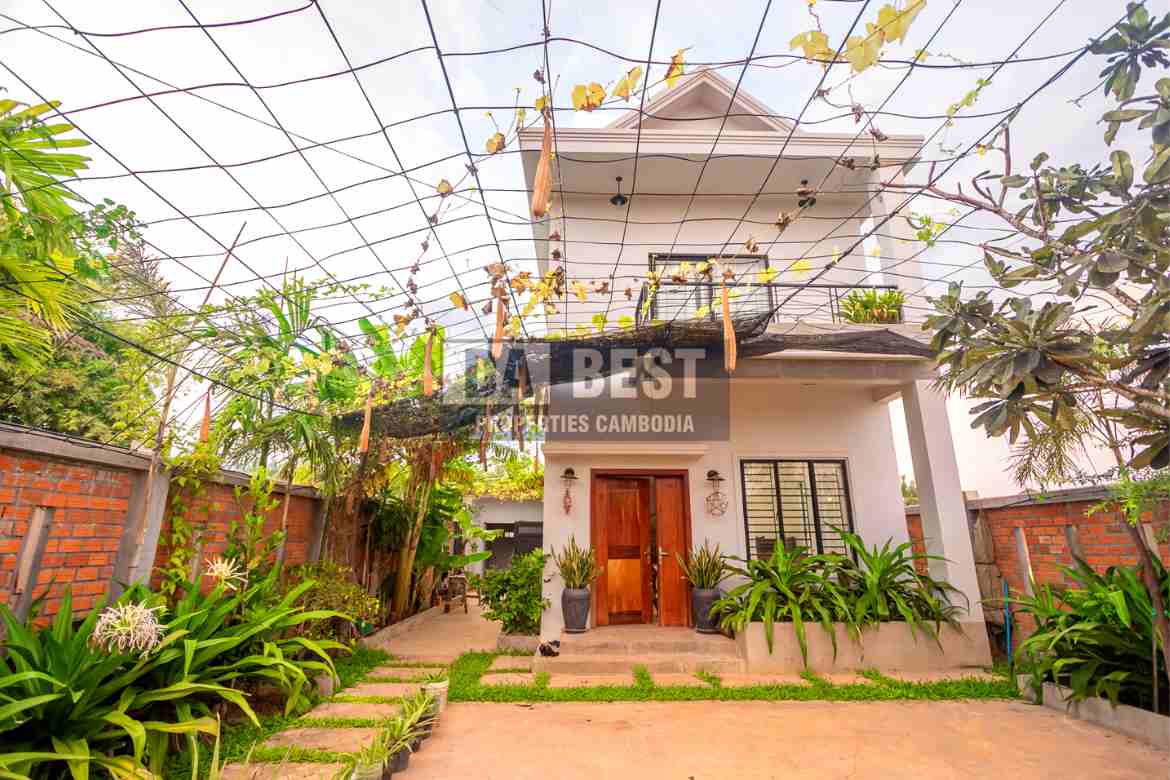 House 04Bedroom for Sale in Siem Reap- Svay Dangkum