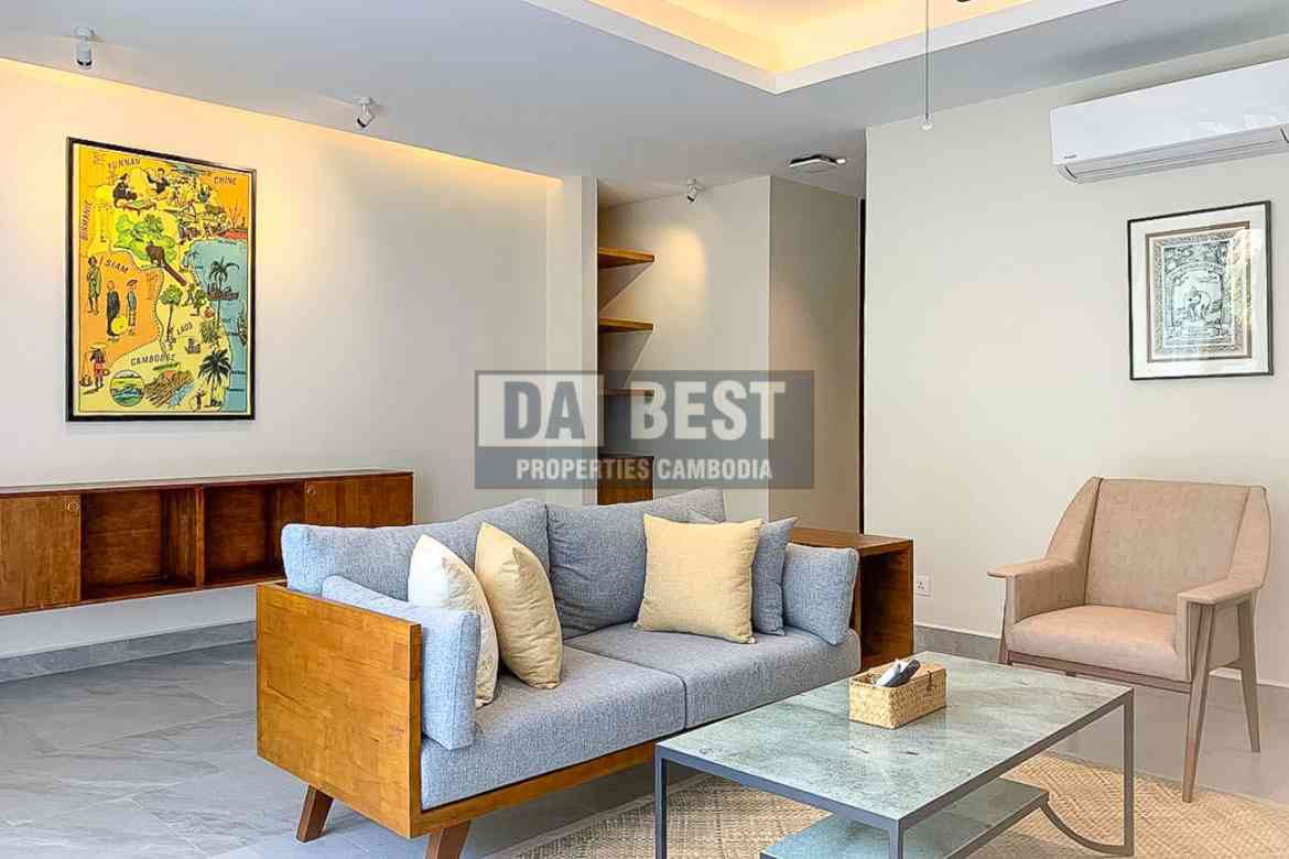 Modern Condo 1 Bedroom For Sale in Krong Siem Reap at Angkor Grace Resort living room view