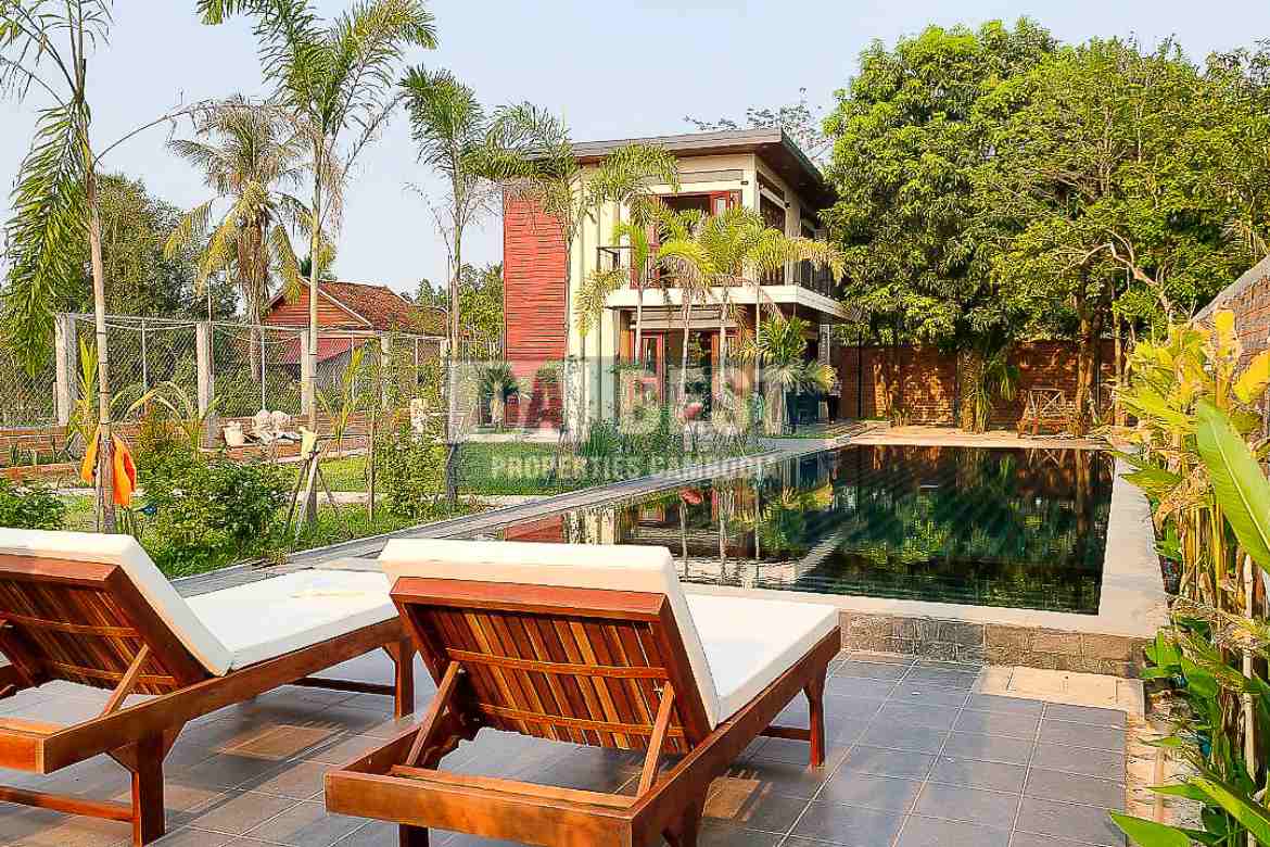 Villa 2Bedroom For Rent in Siem Reap - Sangkat Chreav