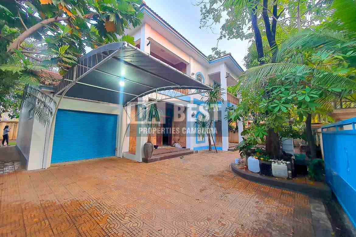 Villa 3Bedroom For Rent In Siem Reap – Sangkat Svay Dangkum