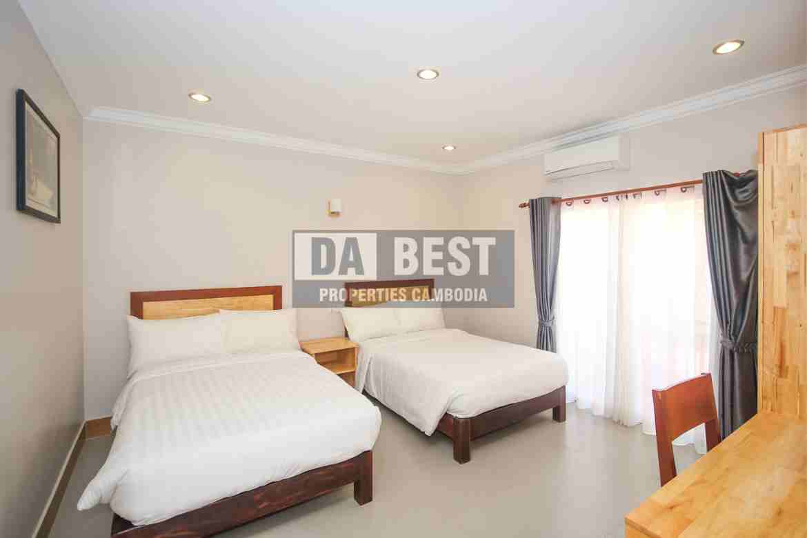 17 Bedroom Hotel for Sale in Siem Reap- Slor Kram-Twin Bedroom (2)