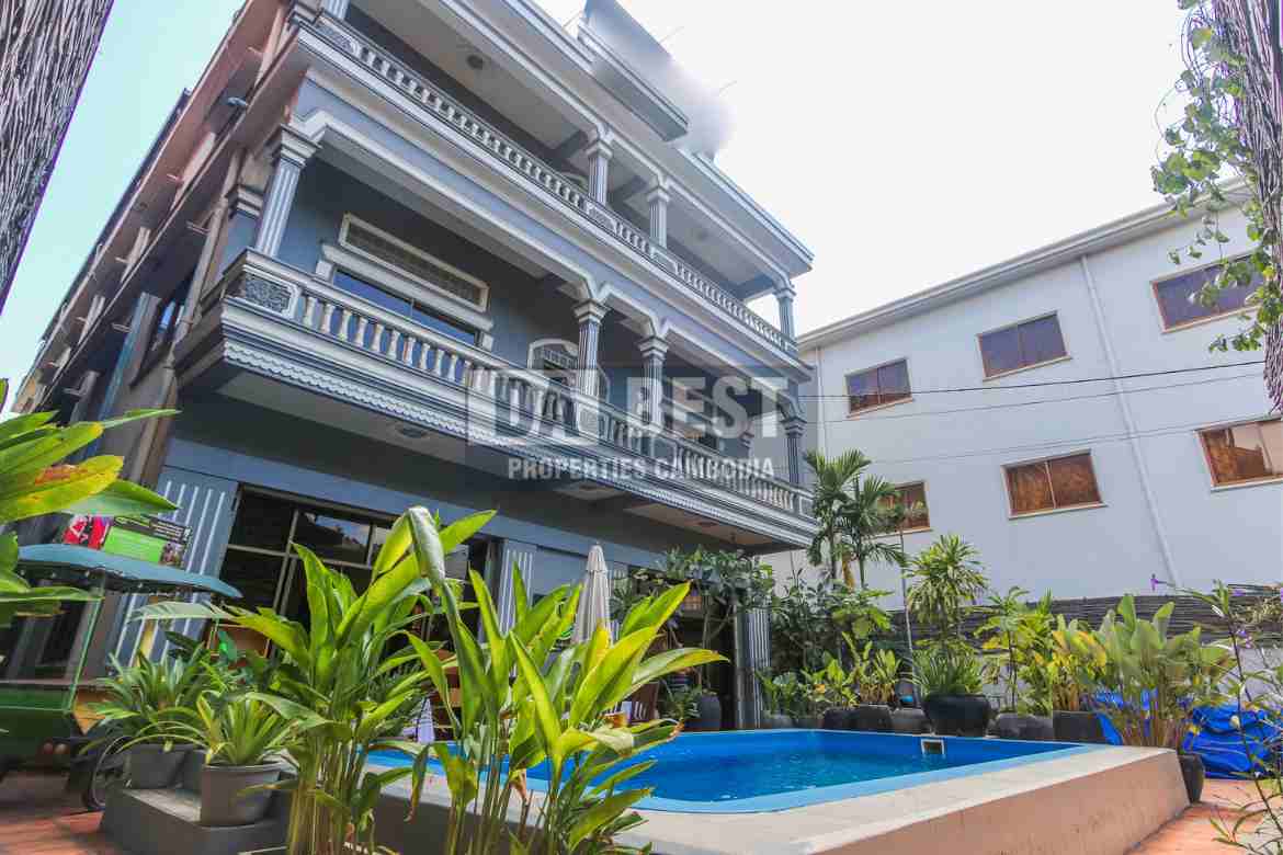 26Bedroom Hotel for Sale in Siem Reap-Slor Kram-Building