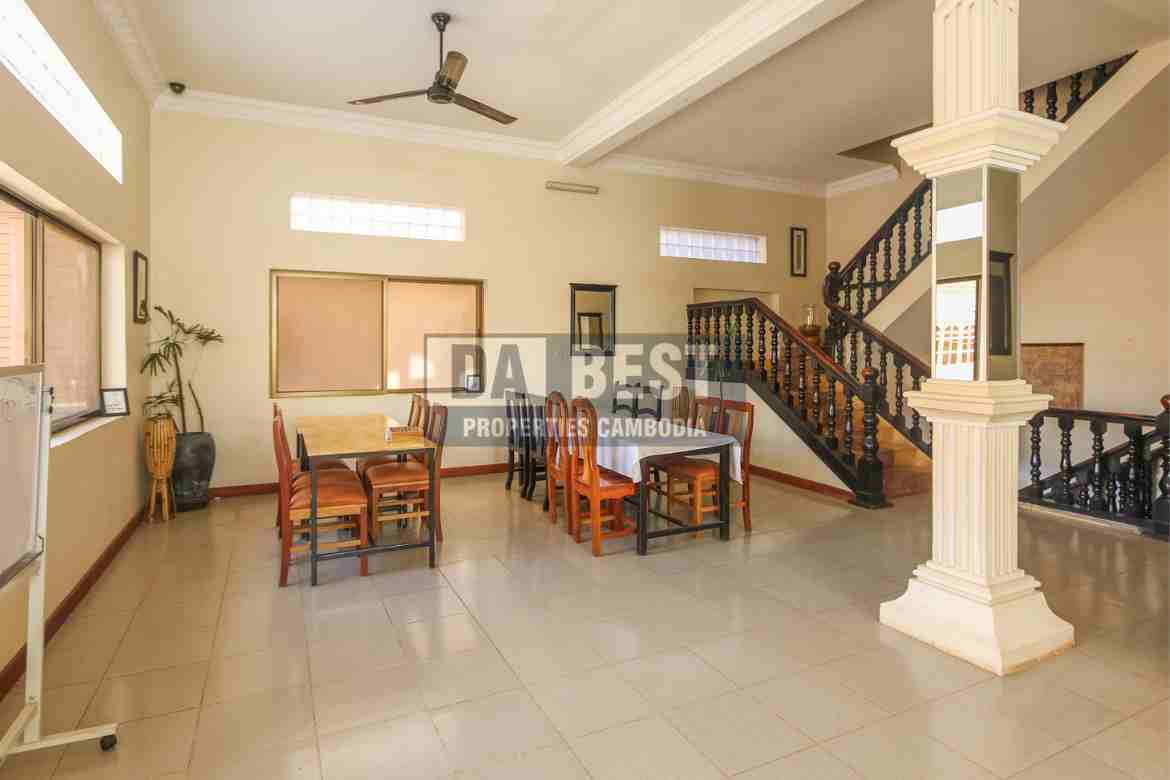 26Bedroom Hotel for Sale in Siem Reap-Slor Kram-Living area