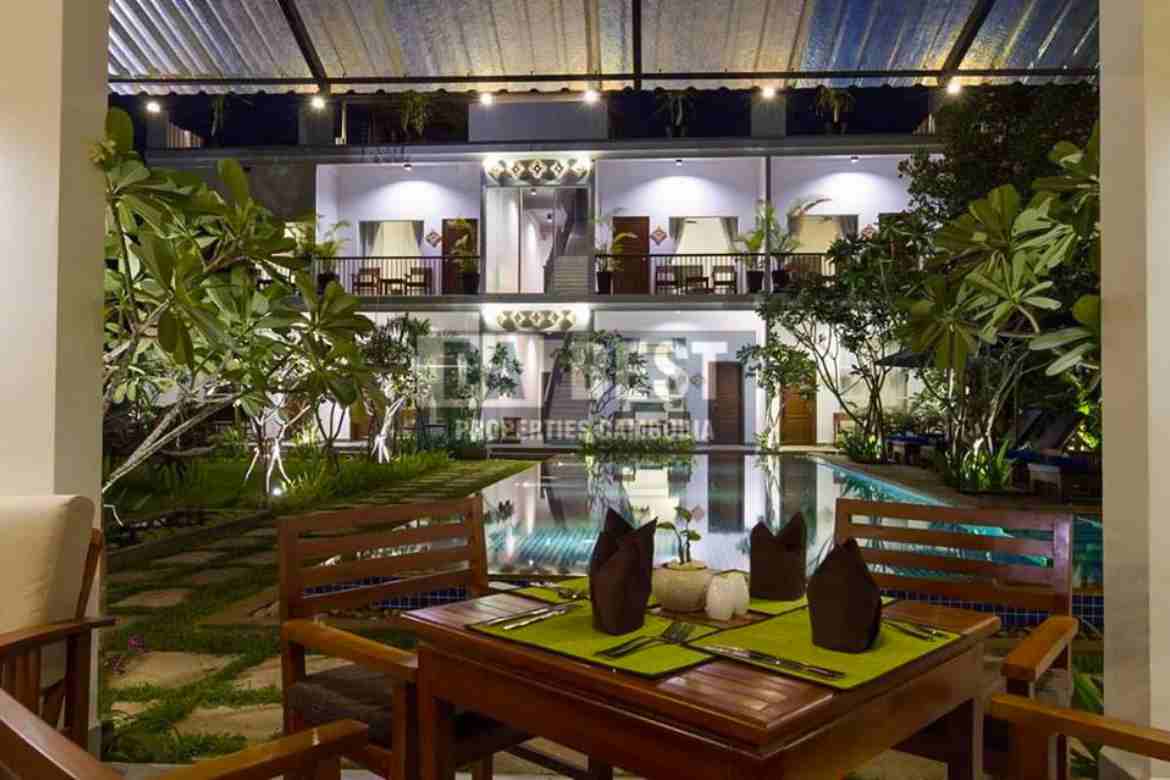 Hotel for Sale in Siem Reap City- Sala Kamreuk