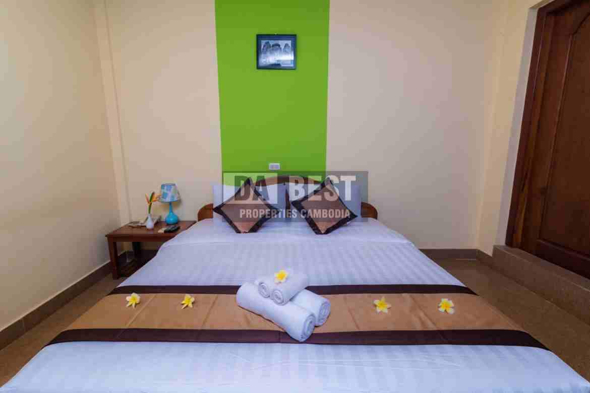 Central 30 Room Hotel For Sale In Siem Reap – Svay Dangkum-Bedroom-2