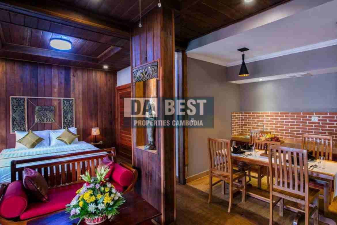 Hotel For Sale in Siem Reap - Sala Kamreuk-Bedroom area-1