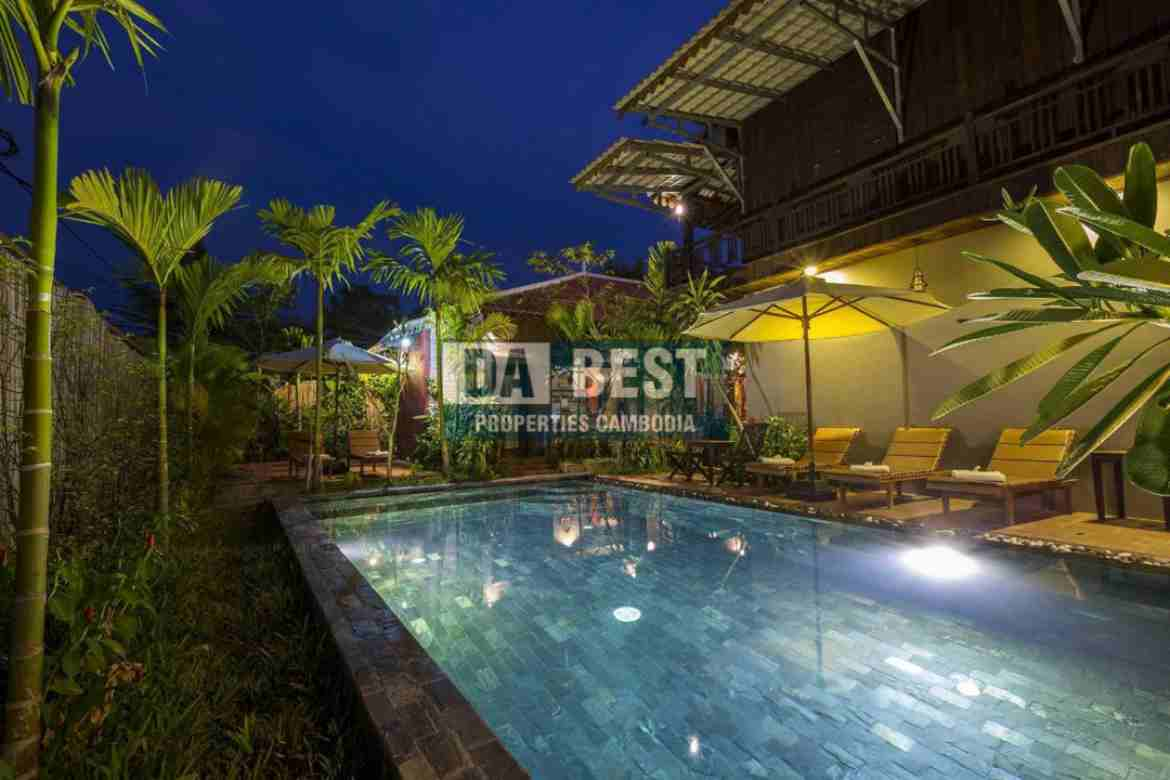 Hotel For Sale in Siem Reap - Sala Kamreuk-Swimming pool 1