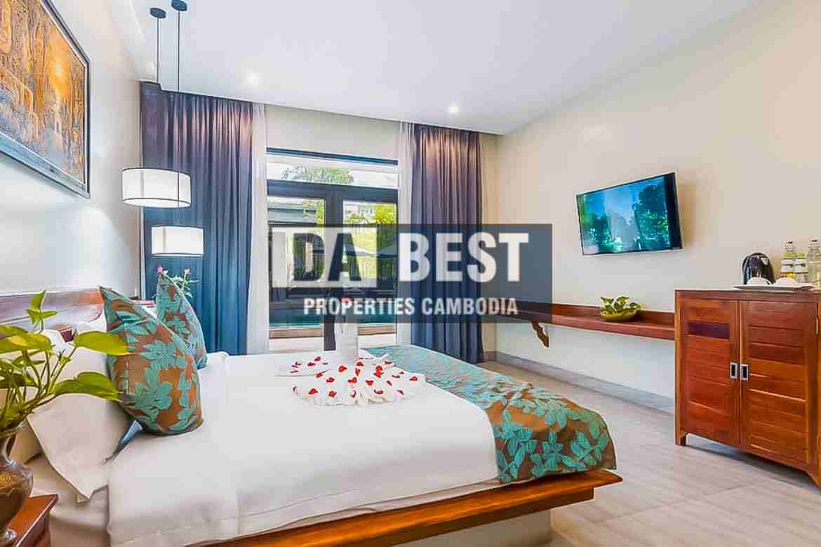 _Hotel For Sale in Siem Reap-Svay Dangkum- Bedroom (1)