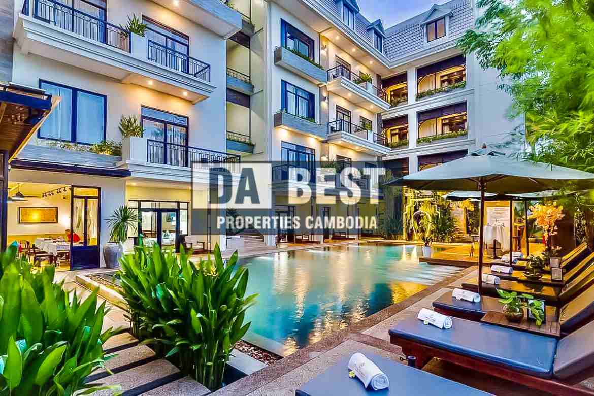 Hotel For Sale in Siem Reap-Svay Dangkum