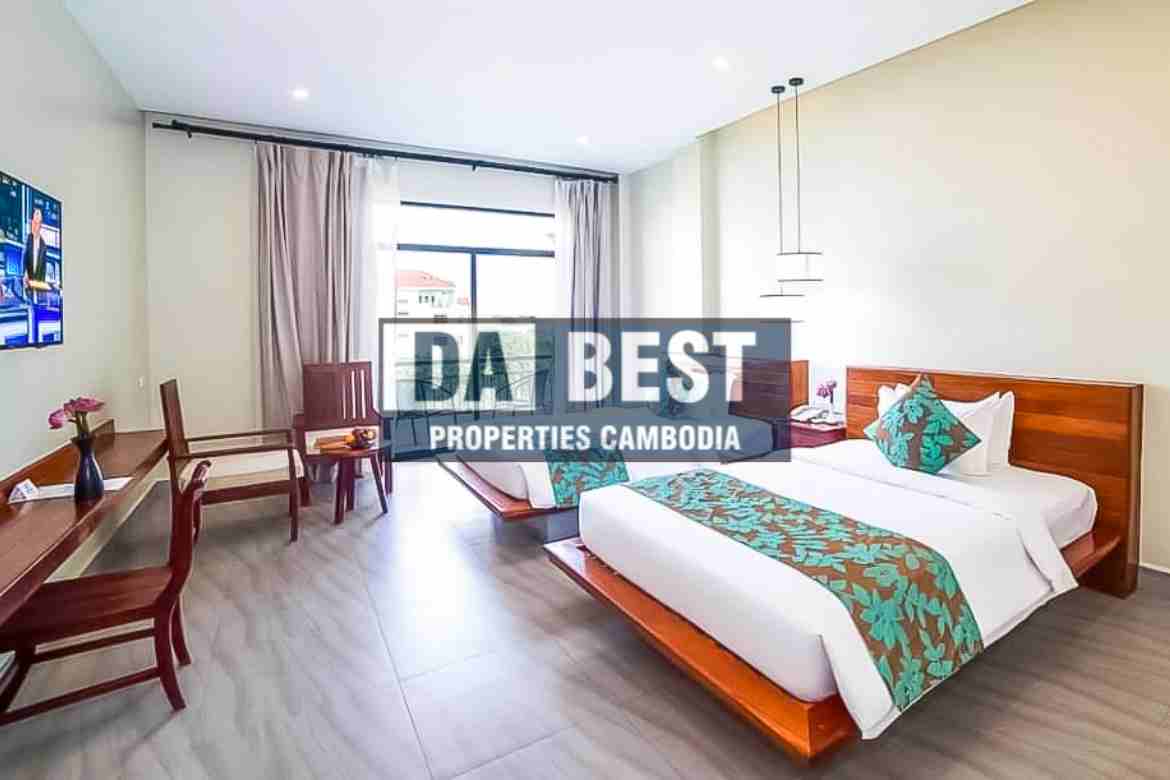 _Hotel For Sale in Siem Reap-Svay Dangkum-Twin Bedroom