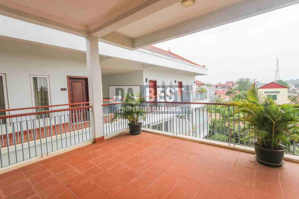 Hotel for Sale in Siem Reap-Kok Chork-Balcony