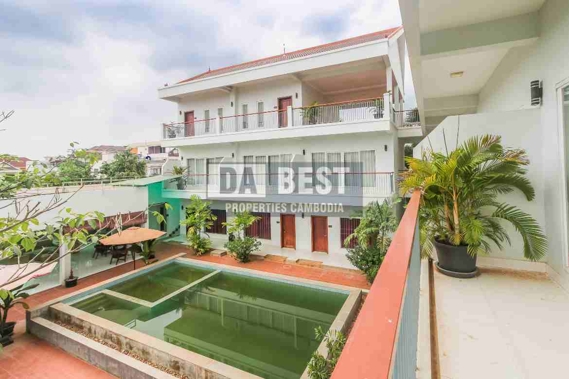 Hotel for Sale in Siem Reap-Kok Chork-Building Area1