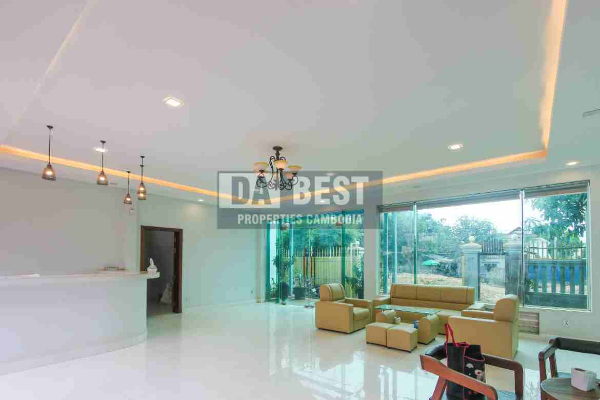 Hotel for Sale in Siem Reap-Kok Chork-Livingroom-1