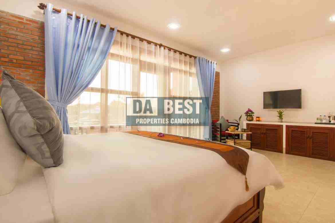 Hotel for Sale in Siem Reap - Svay Dangkum-Bedroom