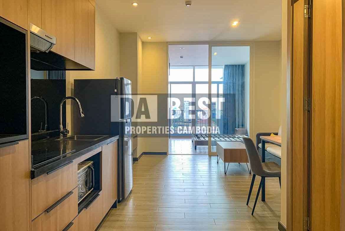 Modern 1Bedroom Condo for Rent with Great Facilities in Phnom Penh - BKK3- kitchen