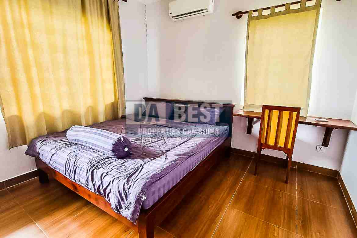 2 bedroom apartment for rent in siem reap - slor kram-Bedroom (1)