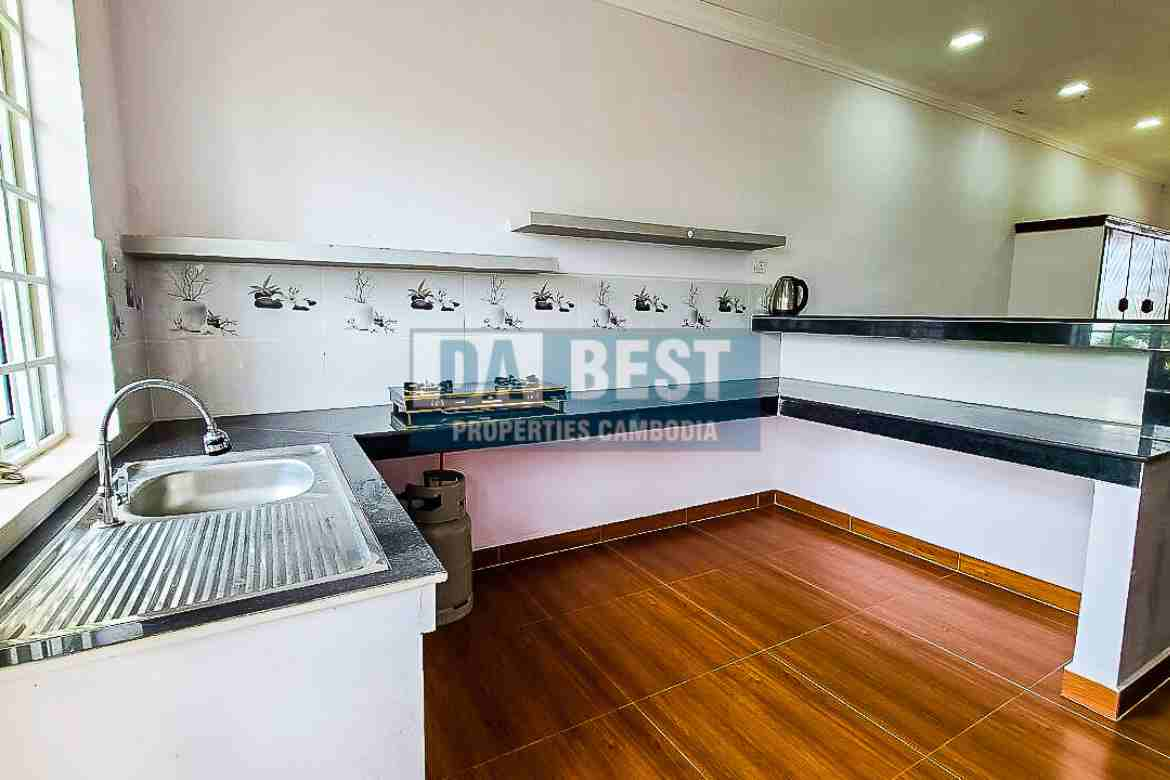 2 bedroom apartment for rent in siem reap - slor kram-Kitchen