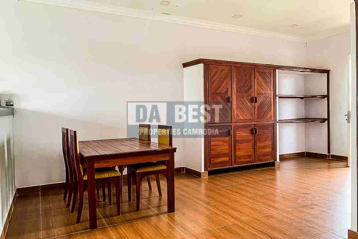 2 bedroom apartment for rent in siem reap - slor kram- living area