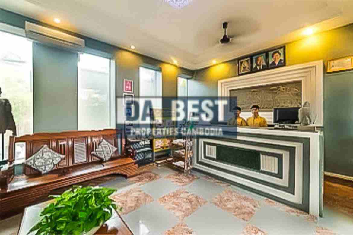 36Bedroom Hotel For Sale in Siem Reap-Svay Dangkum-Reception