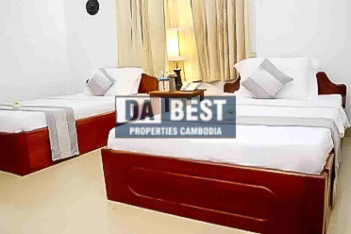 36Bedroom Hotel For Sale in Siem Reap-Svay Dangkum-Twin Bedroom