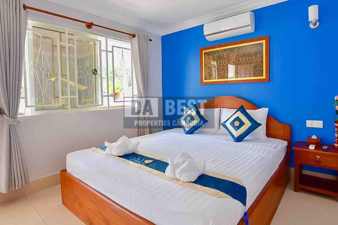 Hotel 42 room for sale in siem reap-svay dangkum-bedroom 2 with aircon