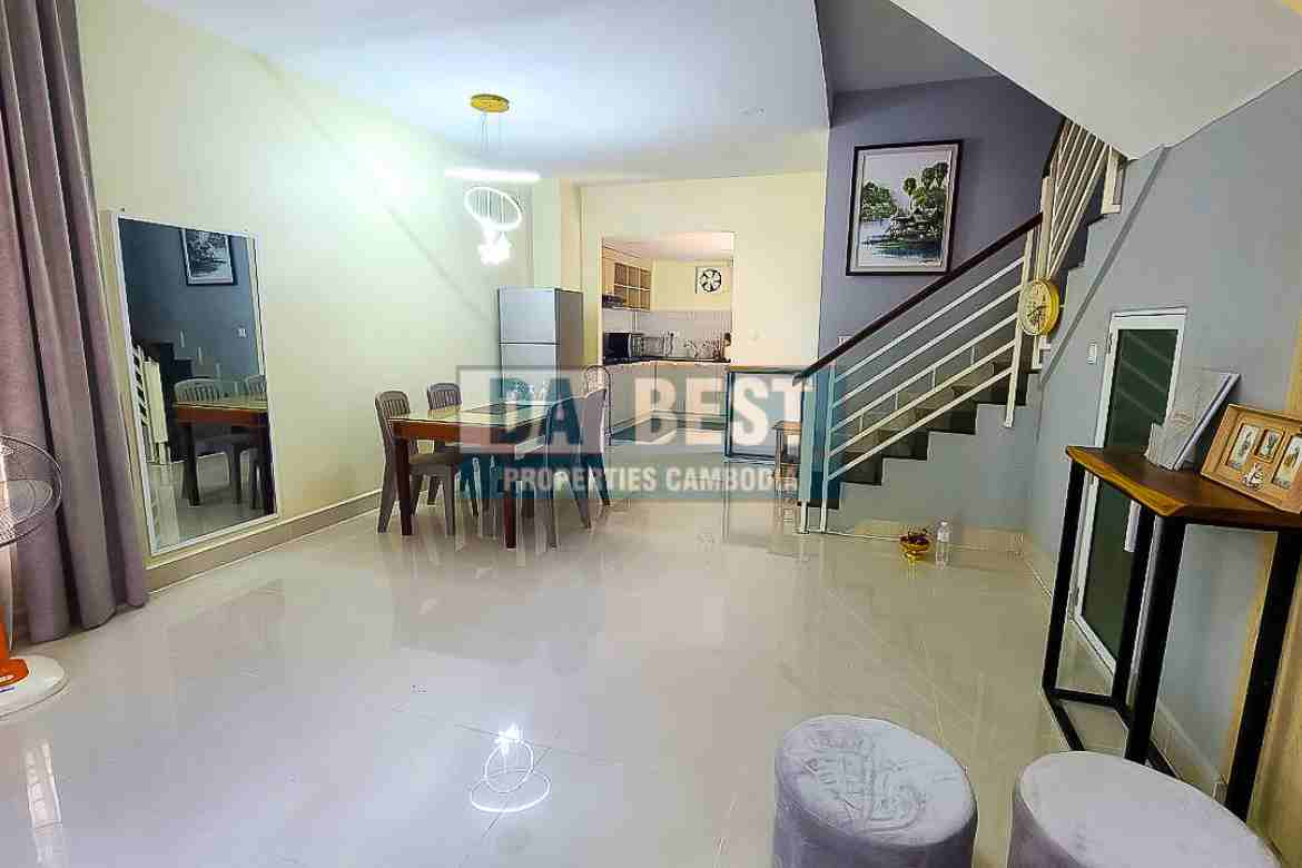 House for rent in Siem reap - Svay dangkum-Living area