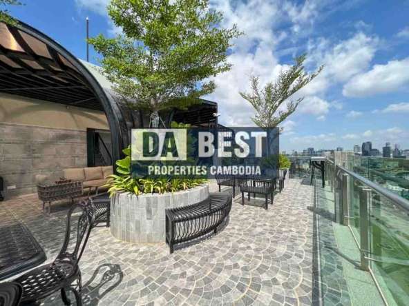 Modern Apartment for rent in Phnom Penh - Tonle Bassac - rooftop