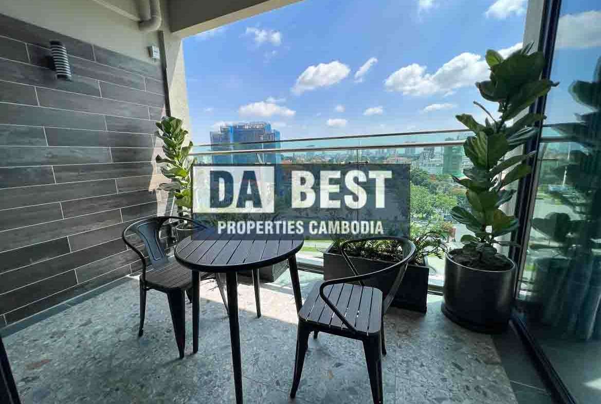 Modern Apartment for rent in Phnom Penh - Tonle Bassac - Balcony